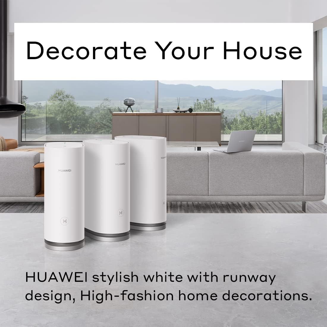 HUAWEI WiFi Mesh 3 AX3000 Whole Home Mesh WiFi System Seamless & Speedy Up to 3000Mbps