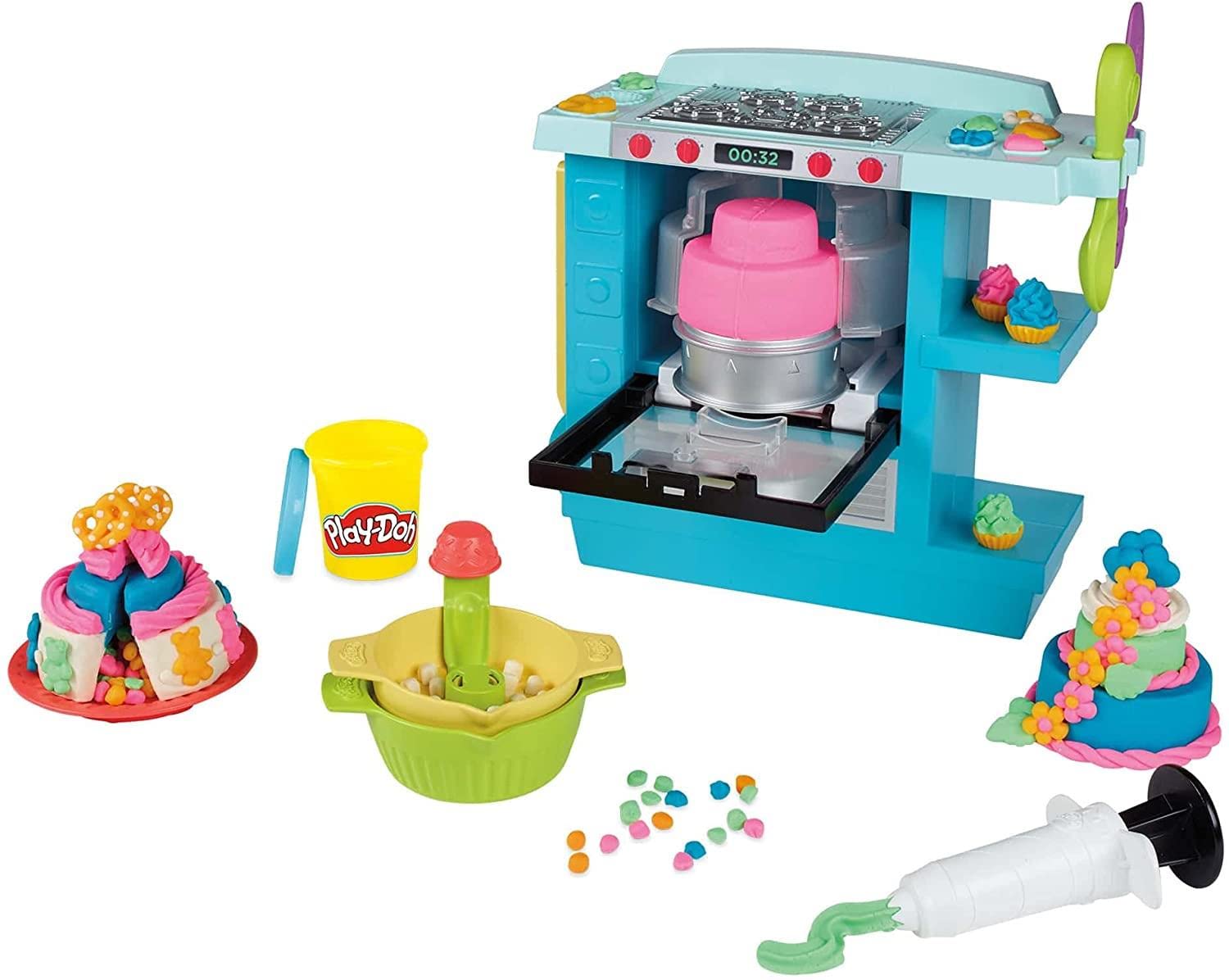 Hasbro Play-doh Kitchen Creations Rising Cake Oven Playset Hasbro Play-doh Kitchen Creations Rising Cake Oven Playset