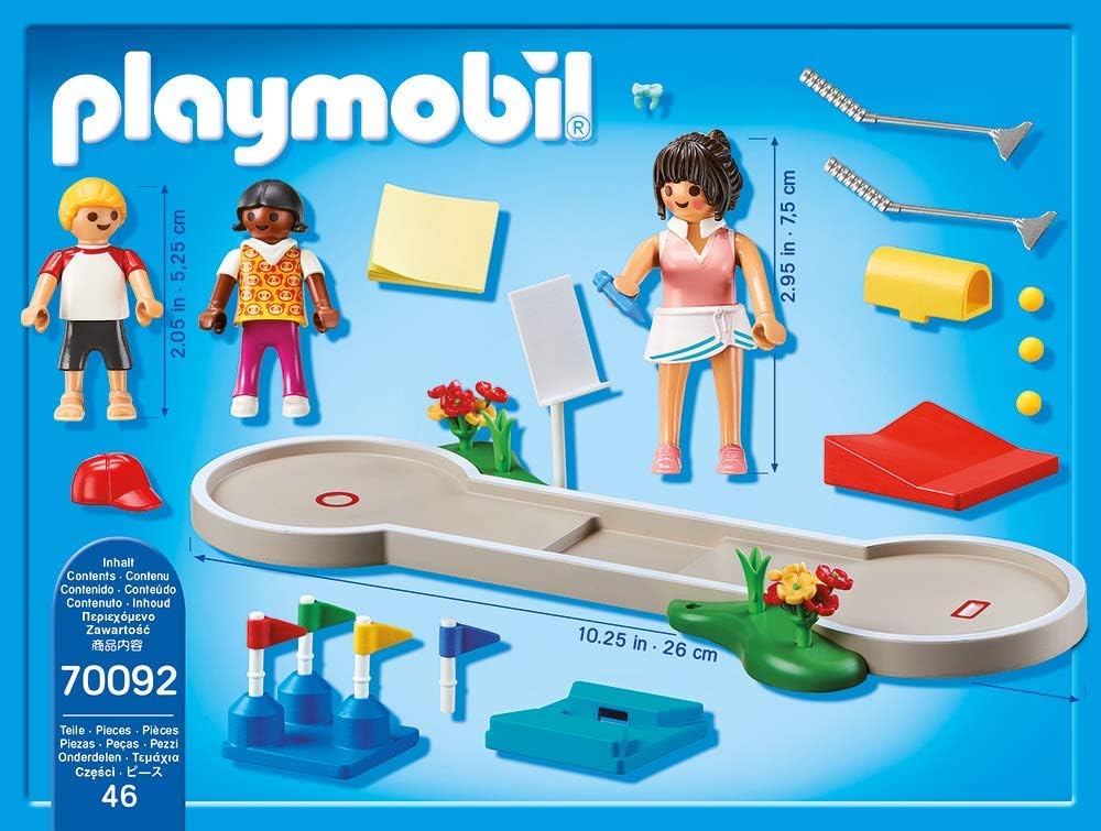 Playmobil Mini Golf Set - Fun Mini Golf Game for Kids Playmobil Mini Golf Set - Fun Mini Golf Game for Kids