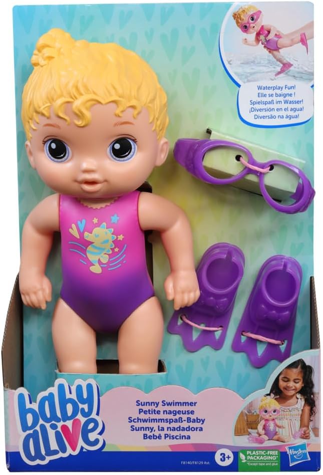 Hasbro Baby Alive Sunny Swimmer (Blonde Hair) Hasbro Baby Alive Sunny Swimmer (Blonde Hair)