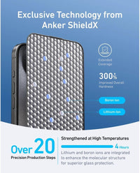 Anker Easy Fit Screen Protector Kit for iPhone 16 2 Pack HD