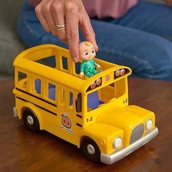 CoComelon School Bus Musical & Educational Toy - Yellow