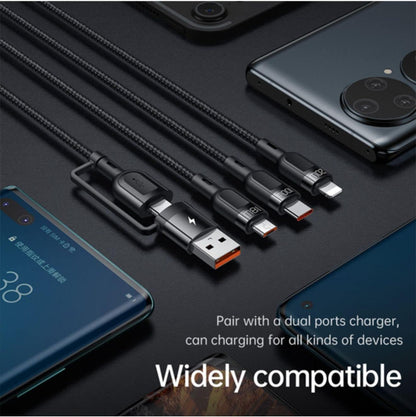 Mcdodo 2 In 3 100W Fast Charging PD Cable 1.2m for Multiple Devices - Black
