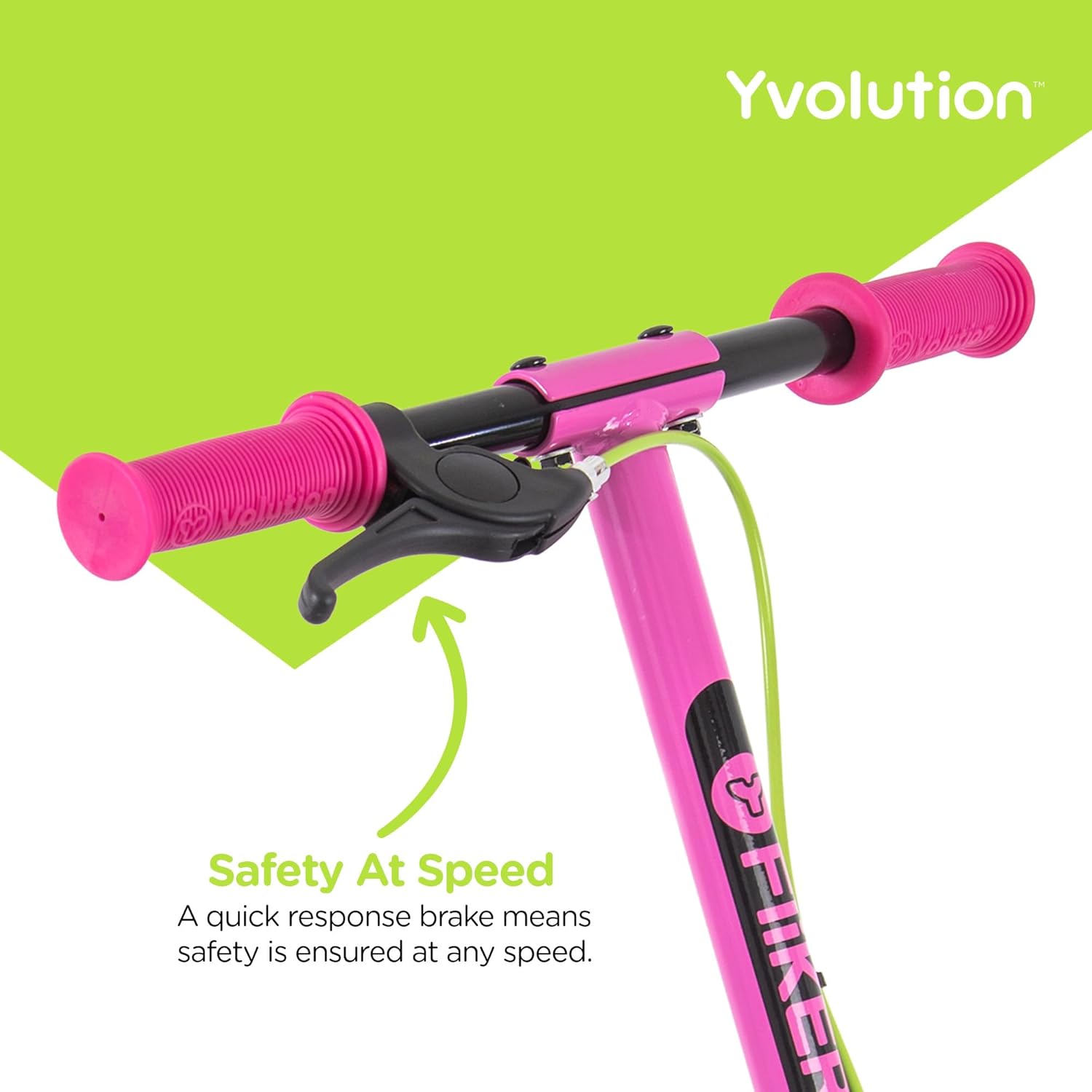 Yvolution Y Fliker Air A3 - 3-Wheel Foldable Scooter for Kids