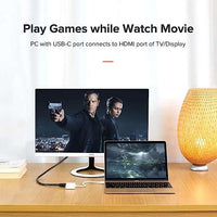 يوجرين محول USB Type-C إلى HDMI + VGA (أبيض)
