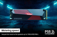 Samsung 990 PRO SSD 4TB PCIe 4.0 – محرك أقراص داخلي فائق السرعة