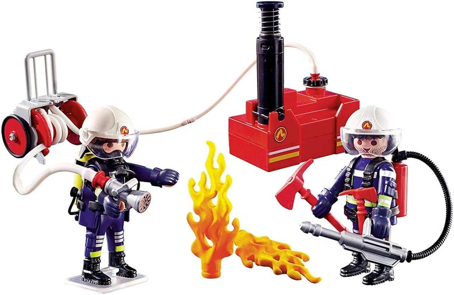 Playmobil Firefighters with Water Pump Playmobil Firefighters with Water Pump