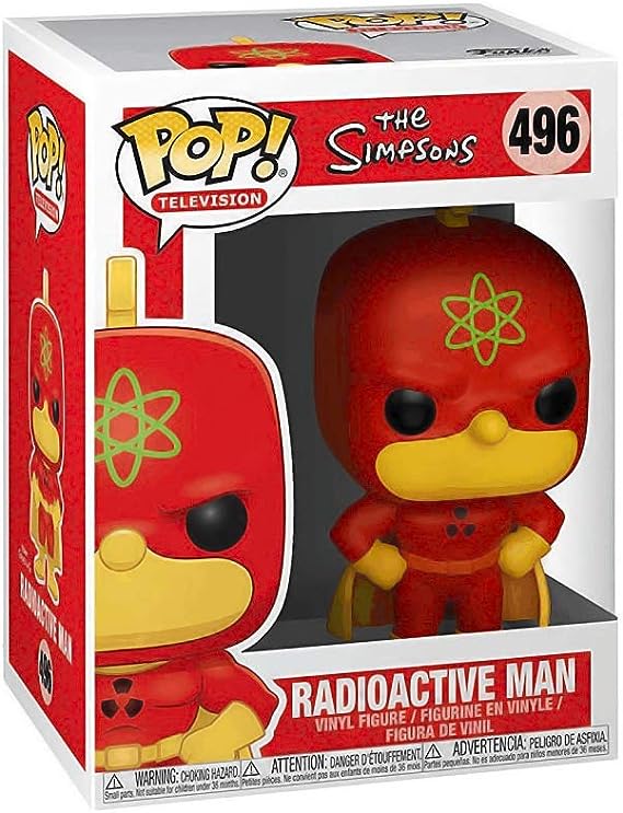 من فانكو Homer-Radioactive Man مجسمات مصغرة لشخصيات مسلسلات تلفزيونية بشخصية