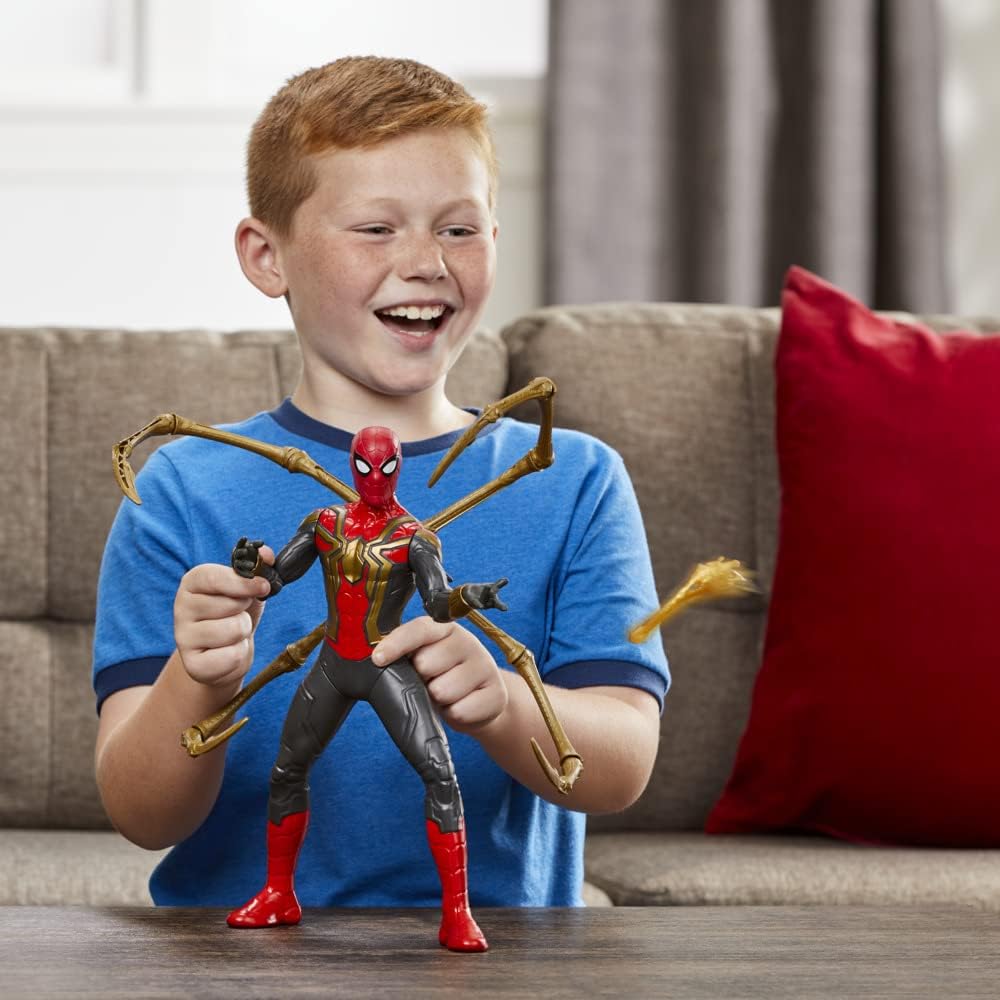 Hasbro Deluxe 13-Inch Thwip Blast Spider-Man Action Figure Hasbro Deluxe 13-Inch Thwip Blast Spider-Man Action Figure