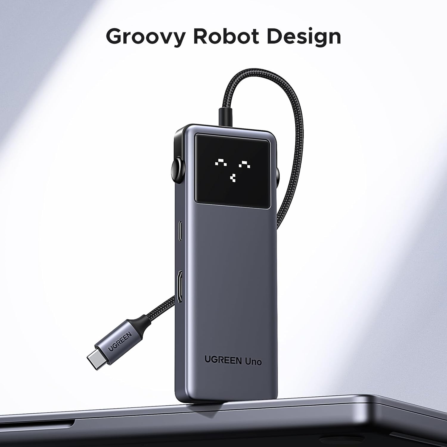 UGREEN Uno 6-in-1 USB-C Hub with 10Gbps & 4K HDMI. UGREEN Uno 6-in-1 USB-C Hub with 10Gbps & 4K HDMI.