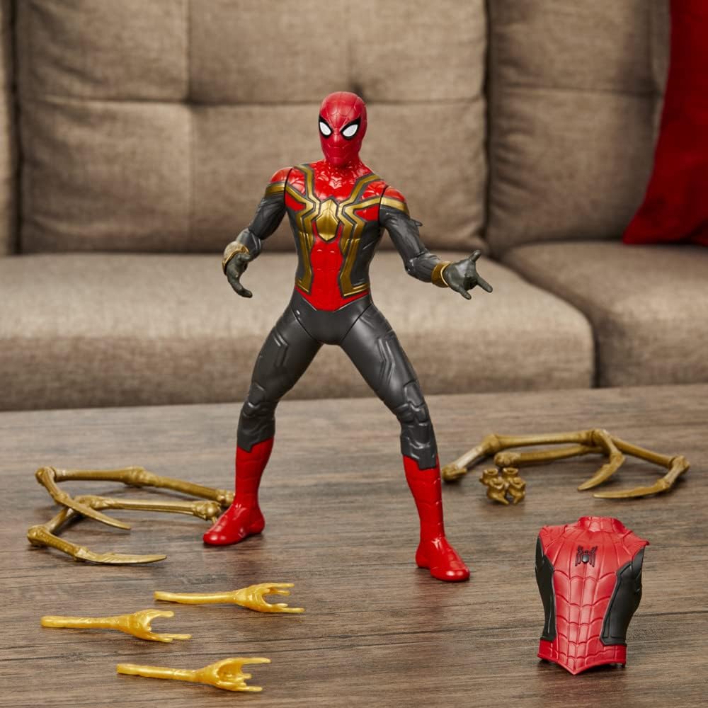 Hasbro Deluxe 13-Inch Thwip Blast Spider-Man Action Figure Hasbro Deluxe 13-Inch Thwip Blast Spider-Man Action Figure