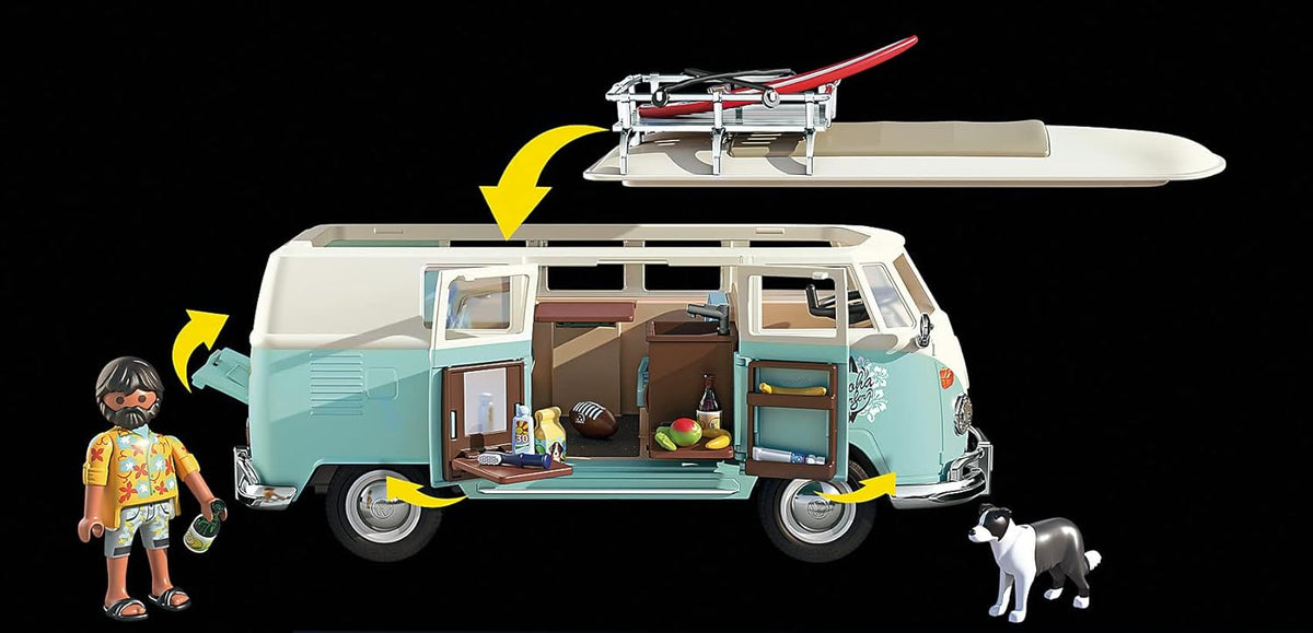 Playmobil Volkswagen T1 Campingbus Exclusive Special Edition Playmobil Volkswagen T1 Campingbus Exclusive Special Edition