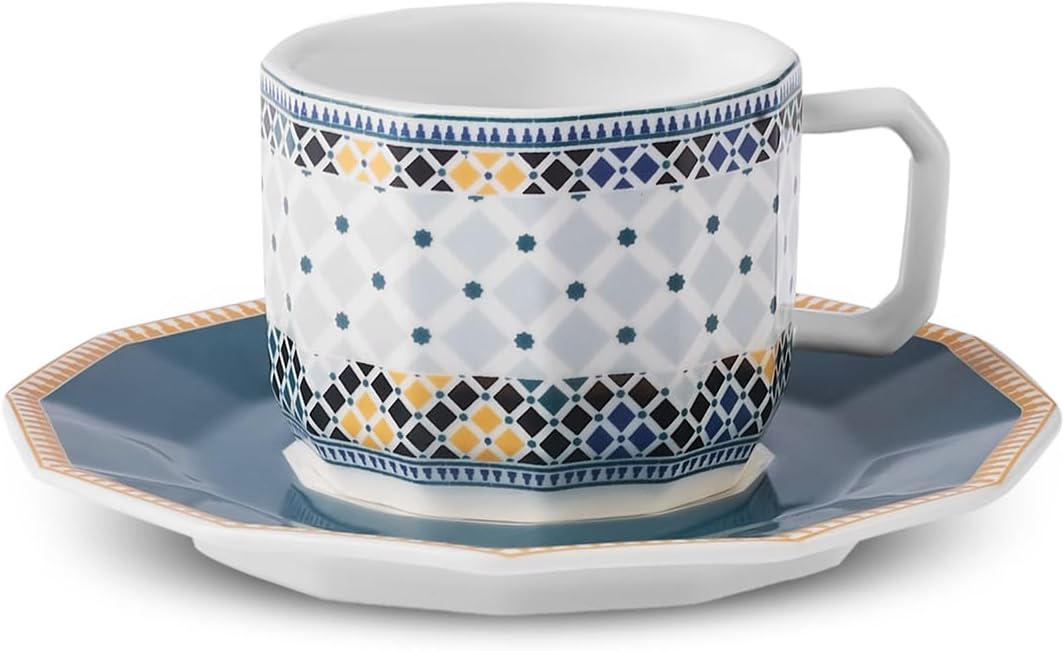 Karaca Madrid Coffee Set 12pcs Bone China, Elegant Karaca Madrid Coffee Set 12pcs Bone China, Elegant