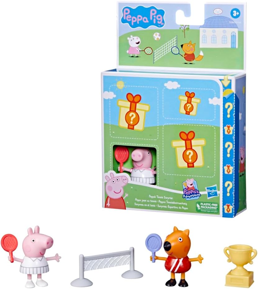 Hasbro Peppa Pig Peppa's Tennis Surprise Pack Hasbro Peppa Pig Peppa's Tennis Surprise Pack