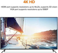 يوجرين محول USB Type-C إلى HDMI + VGA (أبيض)