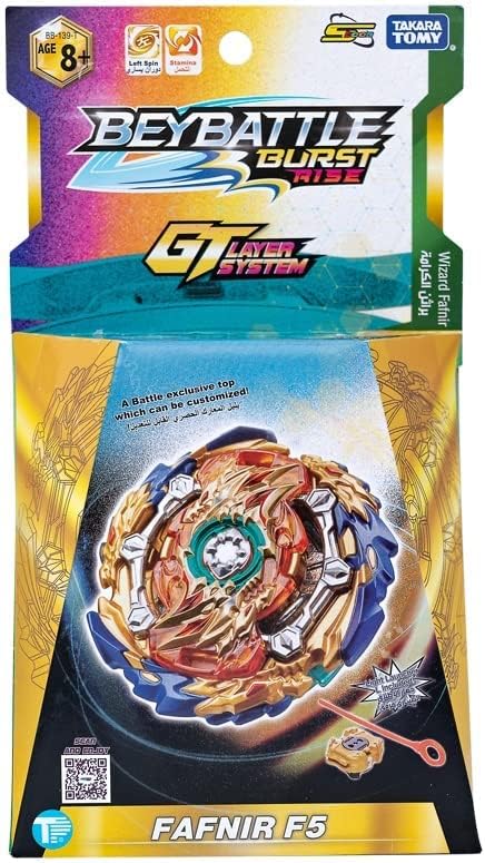 BeyBattle Burst Wizard Fafnir F5 Starter بي بليد