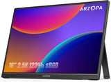 Arzopa Z1RC | 16" 2.5K Portable Monitor with 500nits 8bit Display