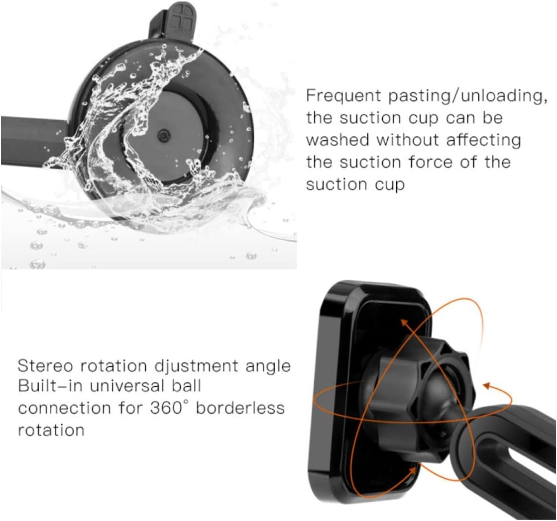 Yesido Magnetic Phone Holder Telescopic Windshield/Dashboard Yesido Magnetic Phone Holder Telescopic Windshield/Dashboard