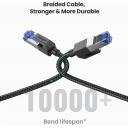 UGREEN كابل CAT8 نحاس نقي 1.5م مضفر – أداء فائق 