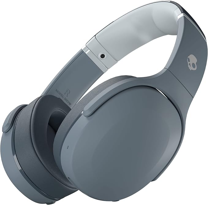 سماعات Skullcandy Crusher Evo لاسلكية فوق الأذن - اللون رمادي 