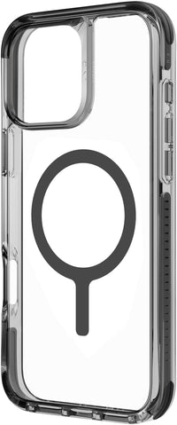 كفر UNIQ COMBAT لهاتف iPhone 16 6.1 MagClick Carbon Black