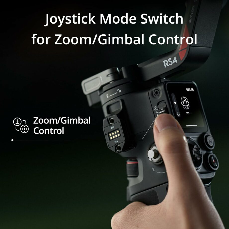DJI RS 4 Combo 3-Axis Gimbal Stabilizer for DSLR and Mirrorless Cameras DJI RS 4 Combo 3-Axis Gimbal Stabilizer for DSLR and Mirrorless Cameras