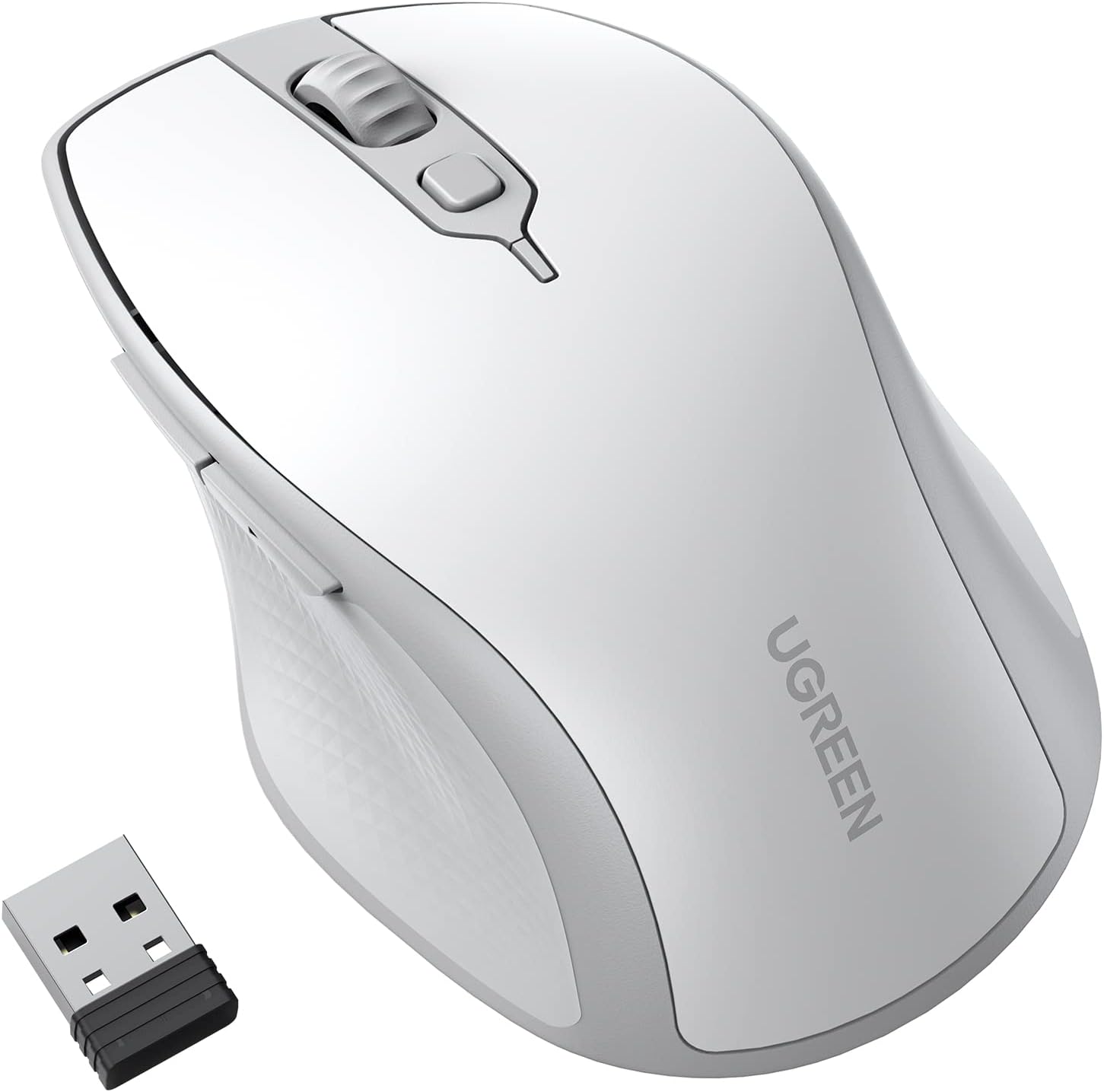 UGREEN Wireless Bluetooth & 2.4G Mouse, 4000 DPI, Silent UGREEN Wireless Bluetooth & 2.4G Mouse, 4000 DPI, Silent