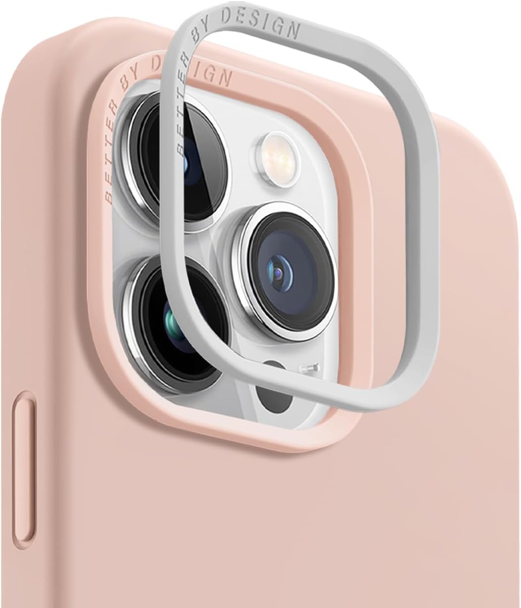 UNIQ HYBRID iPhone 15 Pro MagClick Charging Case – Blush Pink