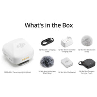 DJI Mic Mini Noise Cancelling Transmitter Wireless Microphone – Black