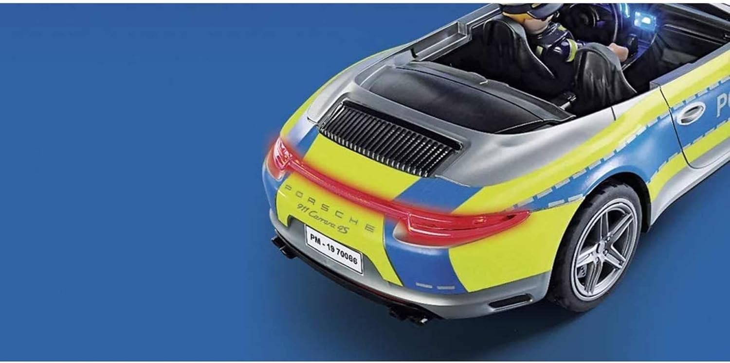 Playmobil Porsche 911 Carrera 4S Police - Speed & Style