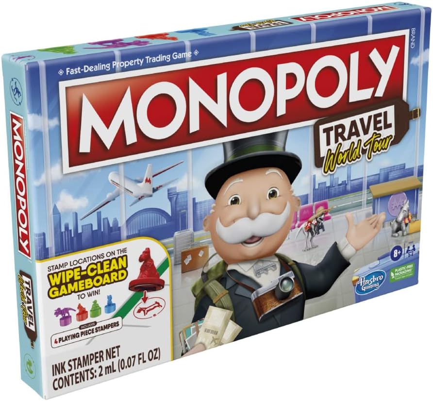 Hasbro Monopoly Travel World Tour Hasbro Monopoly Travel World Tour