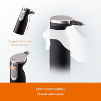 Panasonic MX-SS1BTZ 600W Hand Blender | 3-in-1 Blend, Chop & Whisk | Stainless Steel | Black