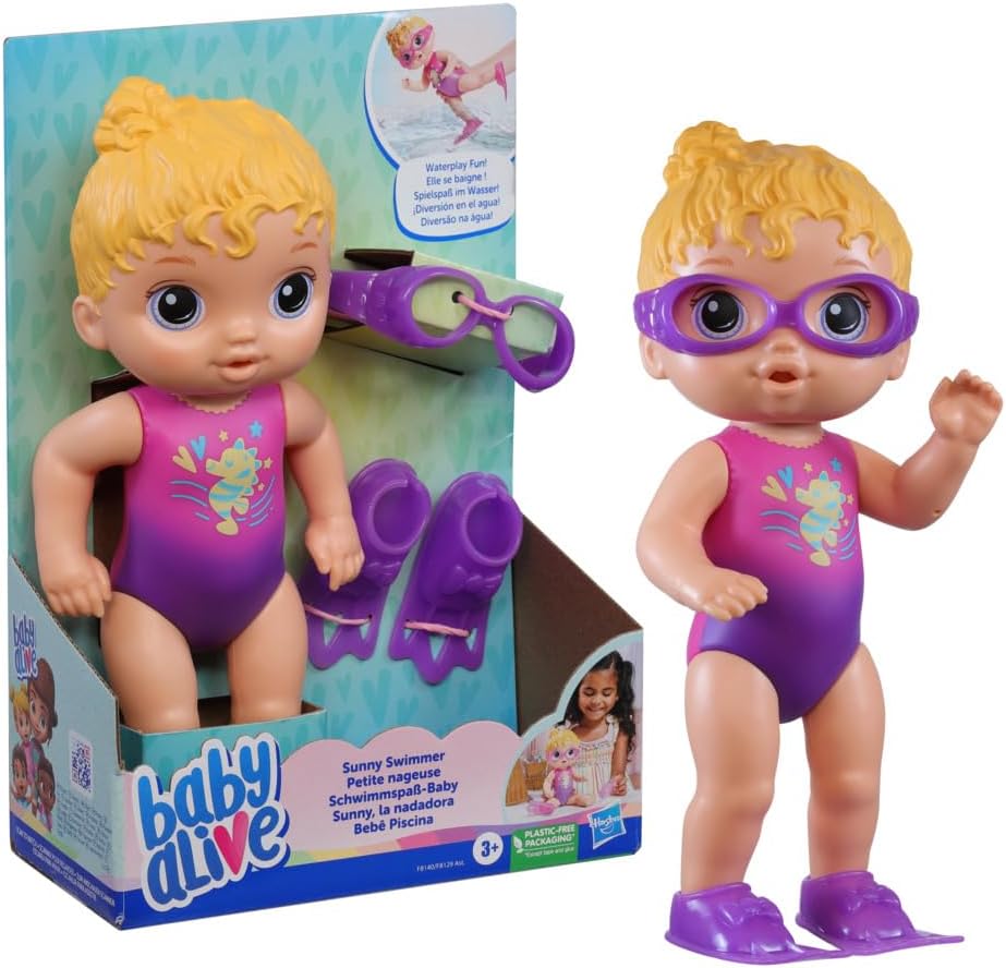Hasbro Baby Alive Sunny Swimmer (Blonde Hair) Hasbro Baby Alive Sunny Swimmer (Blonde Hair)