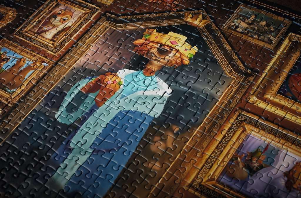 أحجية Ravensburger 1000 قطعة - أشرار ديزني: الأمير جان