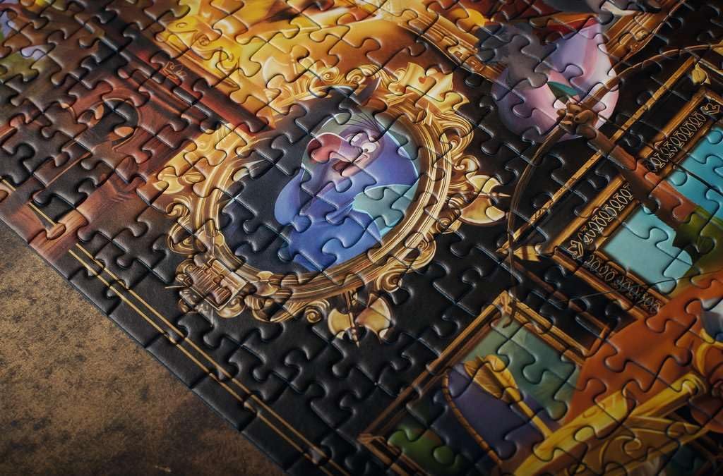 أحجية Ravensburger 1000 قطعة - أشرار ديزني: الأمير جان