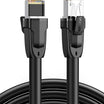 كابل HAING CAT8 إيثرنت 3 متر – سرعة 40Gbps