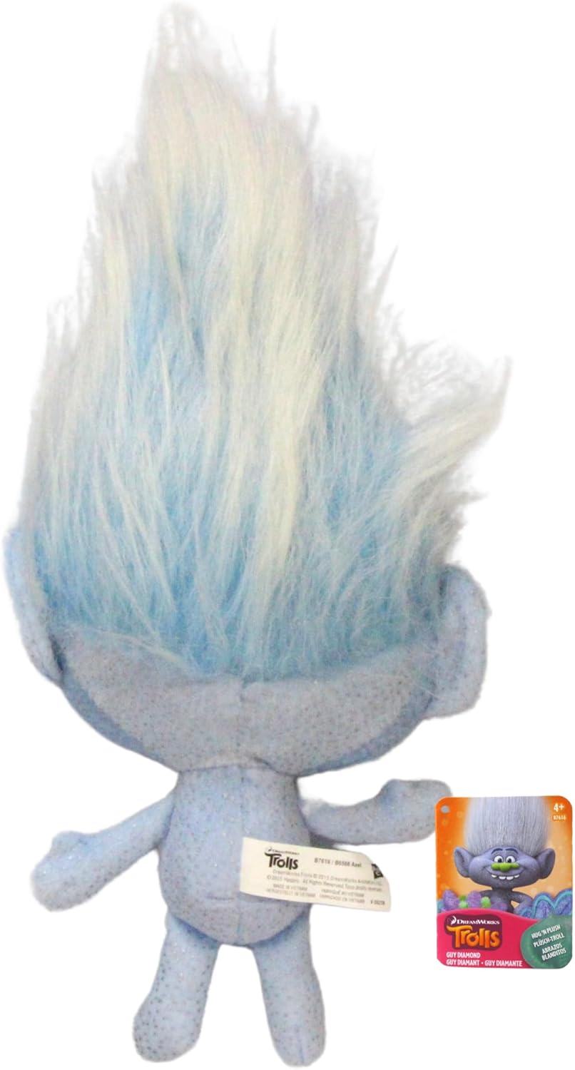Hasbro Trolls Mini Plush- Guy Diamond Hasbro Trolls Mini Plush- Guy Diamond
