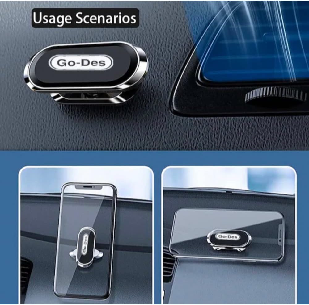 GO DES Magnetic Car Phone Holder with iPhone usb cable 1m GO DES Magnetic Car Phone Holder with iPhone usb cable 1m