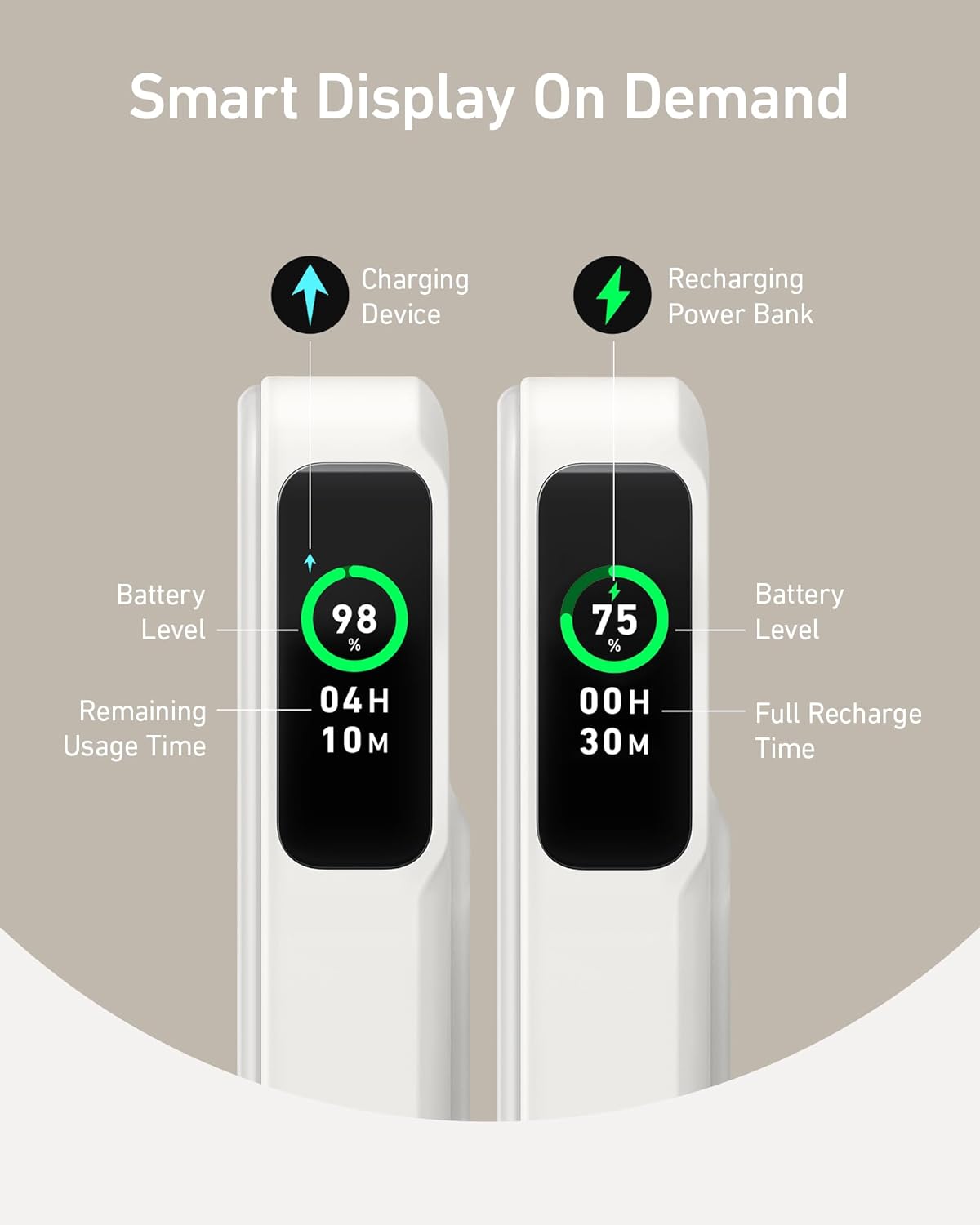 Anker MagGo Power Bank Qi2 Certified 15W Ultra-Fast MagSafe-Compatible Portable Charger 10,000mAh