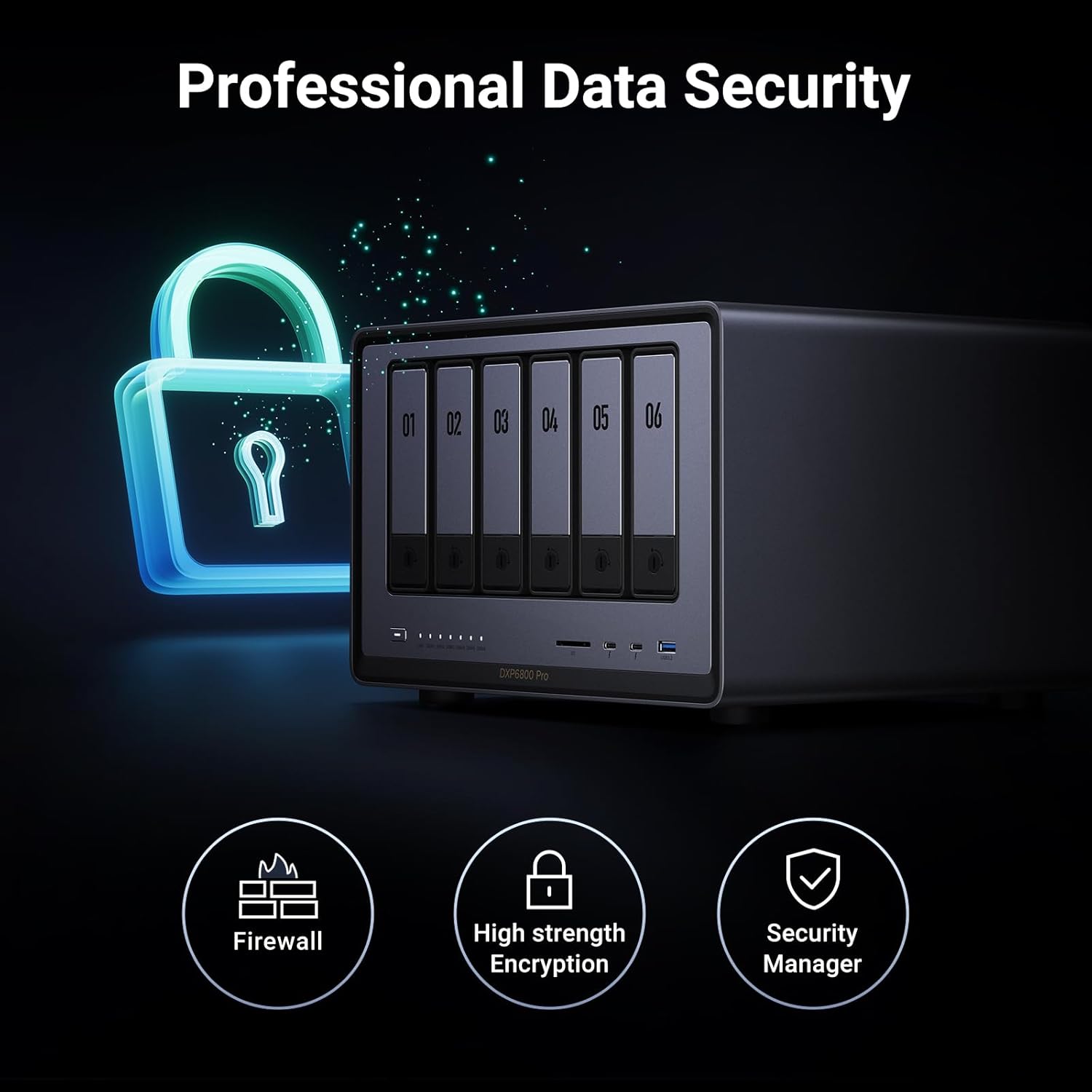 UGREEN NASync DXP6800 Pro i5 10GbE, 196TB NAS
