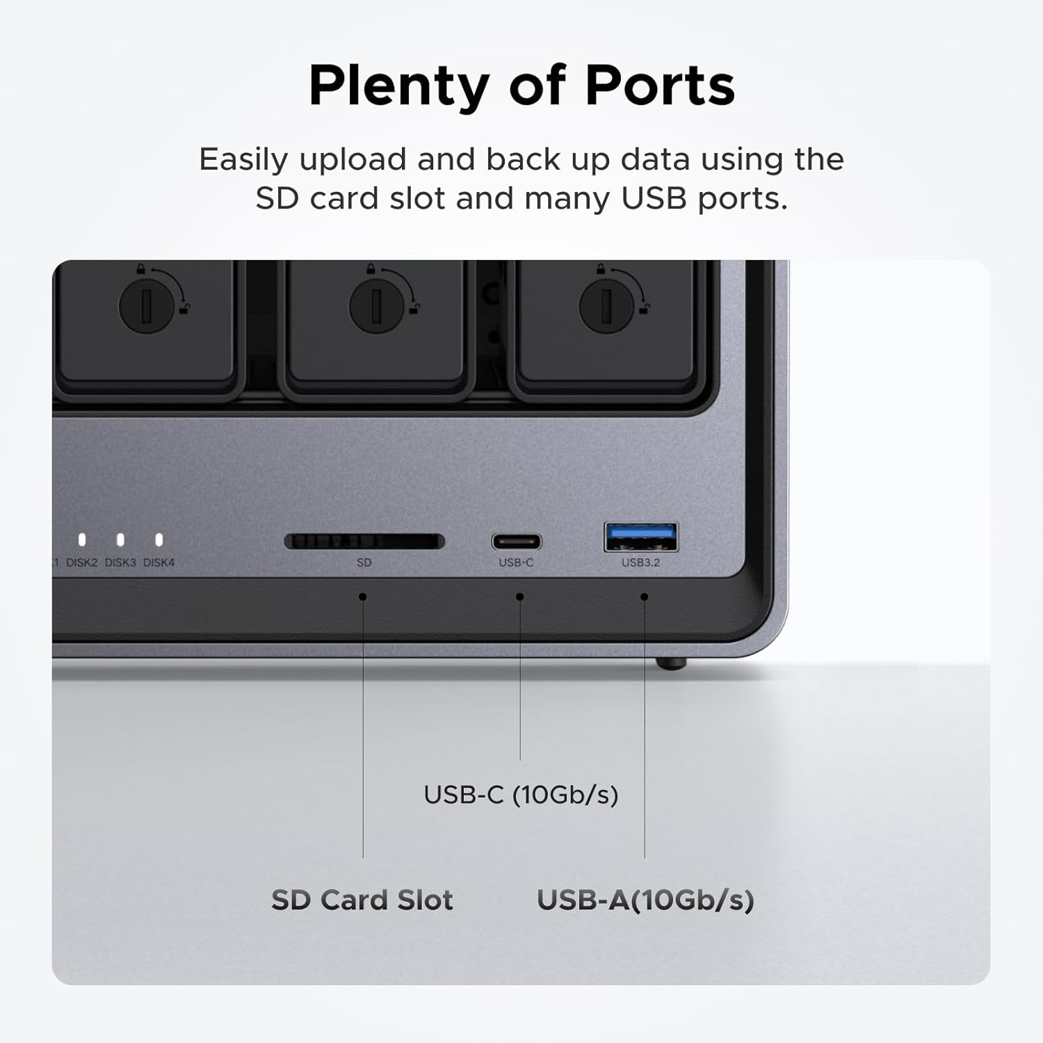 UGREEN NASync DXP4800 Powerful 4-Bay NAS with Intel N100