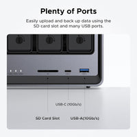 UGREEN NASync DXP4800 تخزين شبكي قوي بأربع فتحات