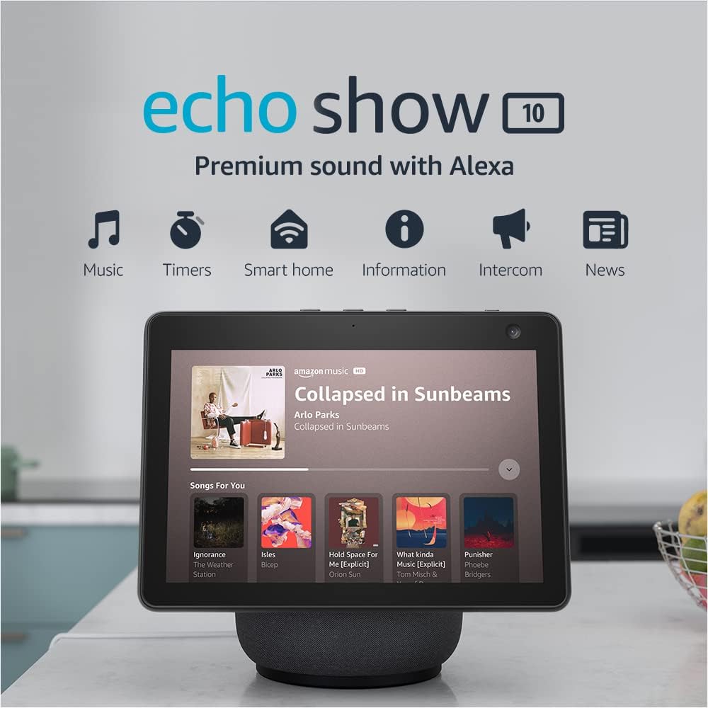 Amazon echo Show smart display alexa charcoal