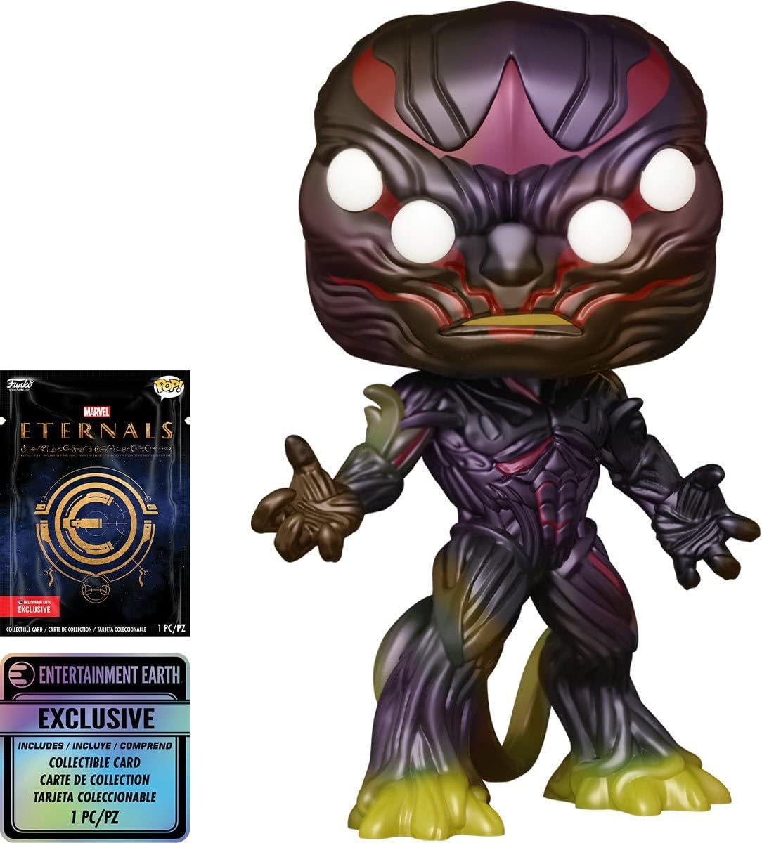 Funko Pop! Eternals Kro Action Figure with Collectible Card