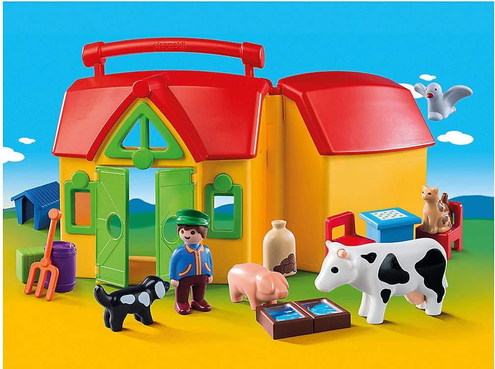 Playmobil My Take Along Farm - Fun & Portable Toy for Kids