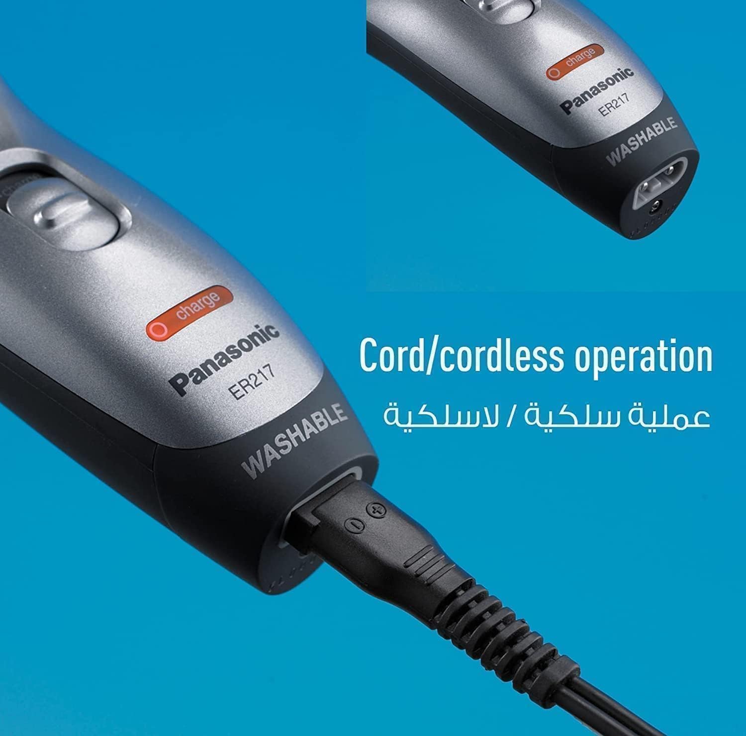 Panasonic Shaver Washable, 50 Min Runtime Panasonic Shaver Washable, 50 Min Runtime