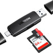 UGREEN USB-A & USB-C SD Card Reader – Dual Slot, 5Gbps, OTG-Ready