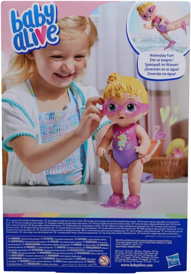 Hasbro Baby Alive Sunny Swimmer (Blonde Hair) Hasbro Baby Alive Sunny Swimmer (Blonde Hair)