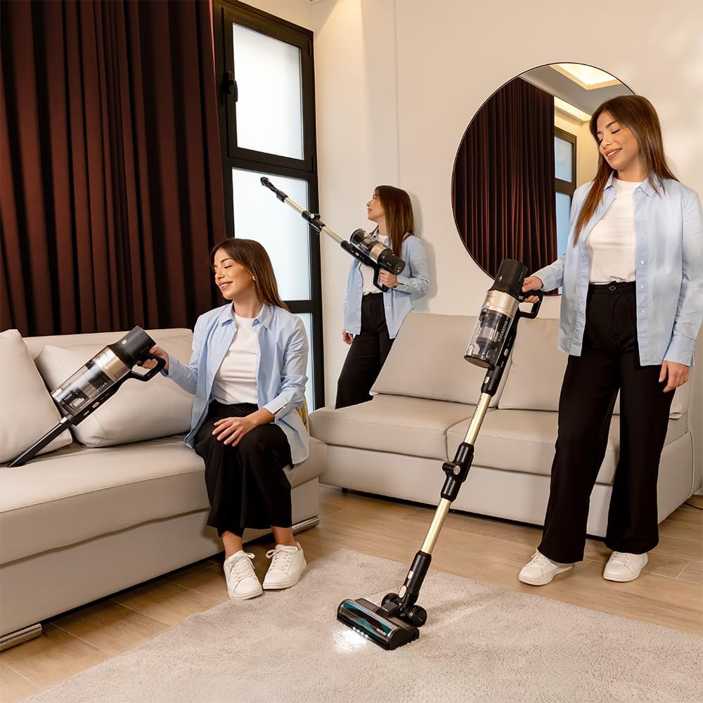 Cecotec Conga Rockstar 5500 Wireless Vacuum Cleaner - 220AW Self-Emptying Station