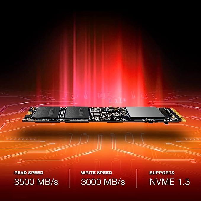 XPG SX8100 1TB 3D NAND NVMe Gen3x4 PCIe M.2 2280 Solid State Drive R/W 3500/3000MB/S SSD (ASX8100NP-1TT-C)